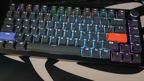 Customer photo review of DrunkDeer A75 Wired Actuation-Distance-Adjustable Magnetic Switch Keyboard
