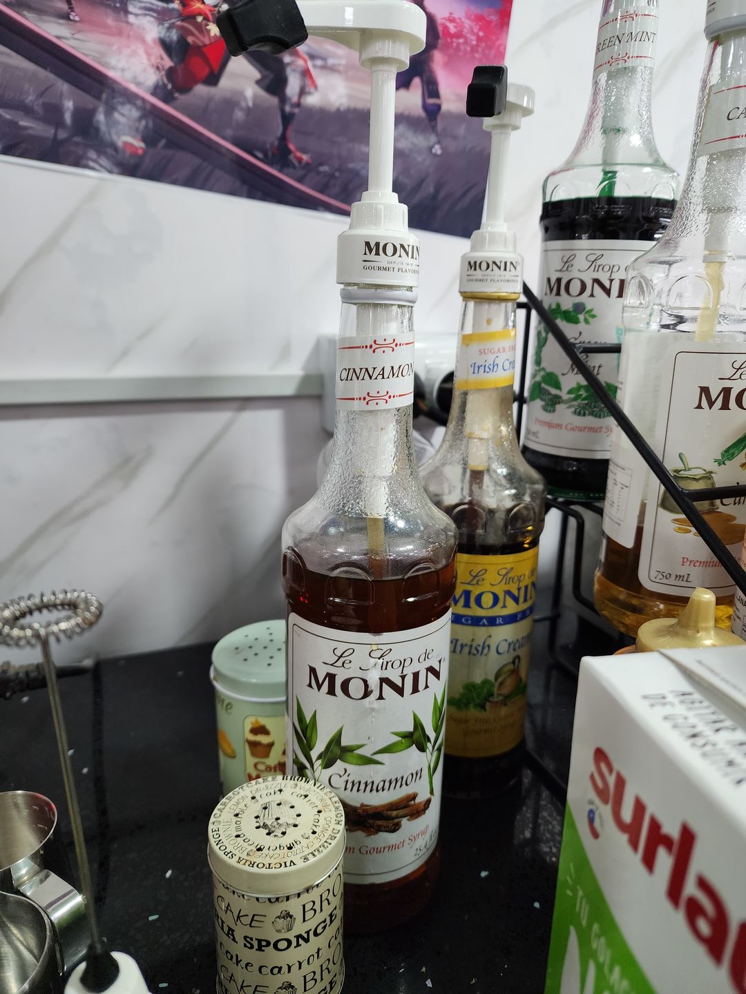 Customer photo review of Syrup Monin Canela 750 Ml