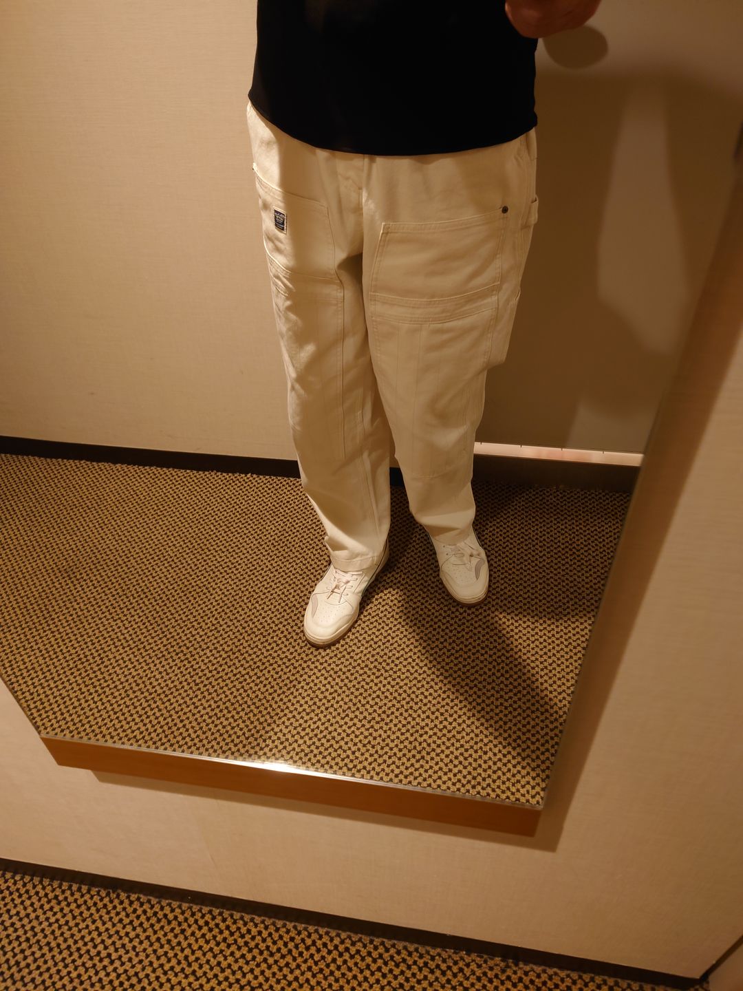 Customer photo review of マルチポケット　ストレートペインターパンツ