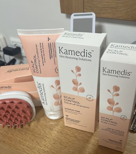 Customer photo review of ערכה מועשרת לטיפול בקשקשים | SCALP CONTROL ANTI-DANDRUFF NOURISHING KIT