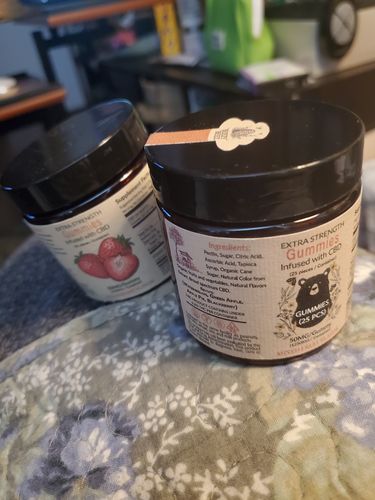Customer photo review of Hemp Extract Honey - All Flavors