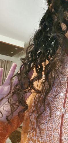 Customer photo review of 4-in-1 Curl Treatment