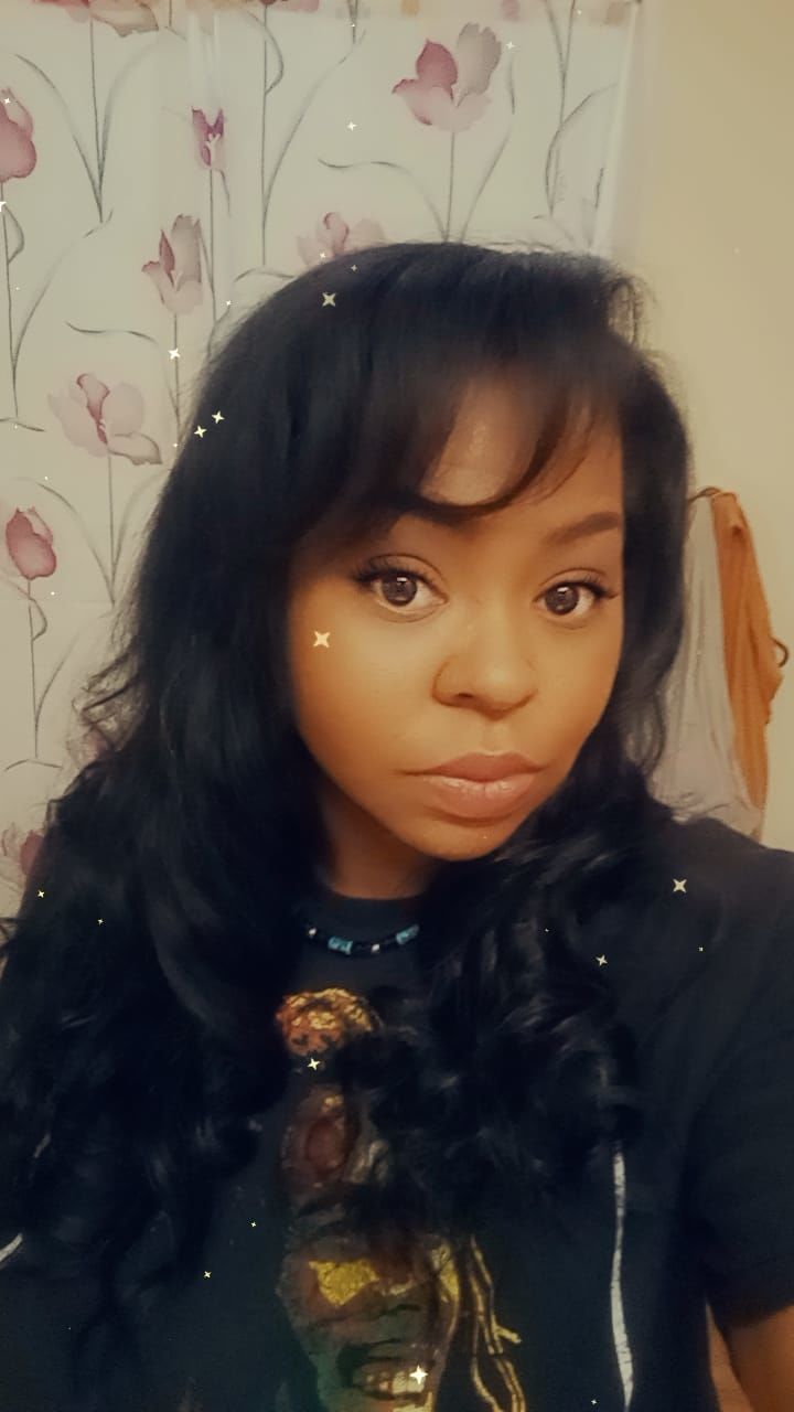 Customer photo review of Body Wave Tape In Hair Extension