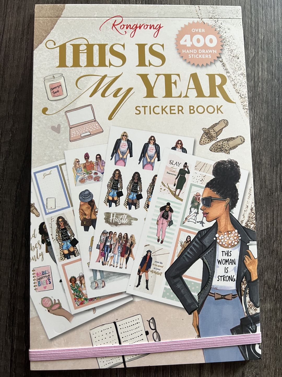 Customer photo review of This Is My Year Planner Sticker Book
