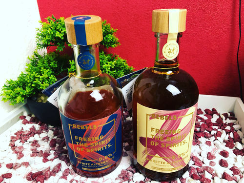 Customer photo review of REBELS 0.0% AMARETTO ALTERNATIVE (alcohol-free)