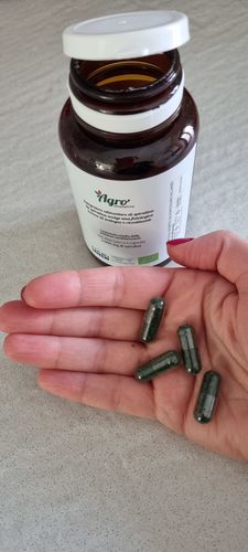 Customer photo review of PAK 3 CONFEZIONI SPIRULINA BIO capsule da 500mg l'una