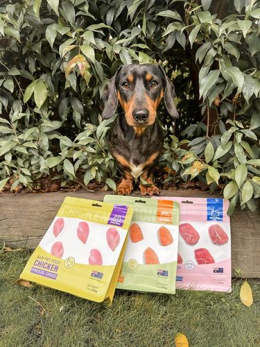 Customer photo review of Michu Freeze-Dried Raw Pet Food Pet Food 150g - Made In Australia