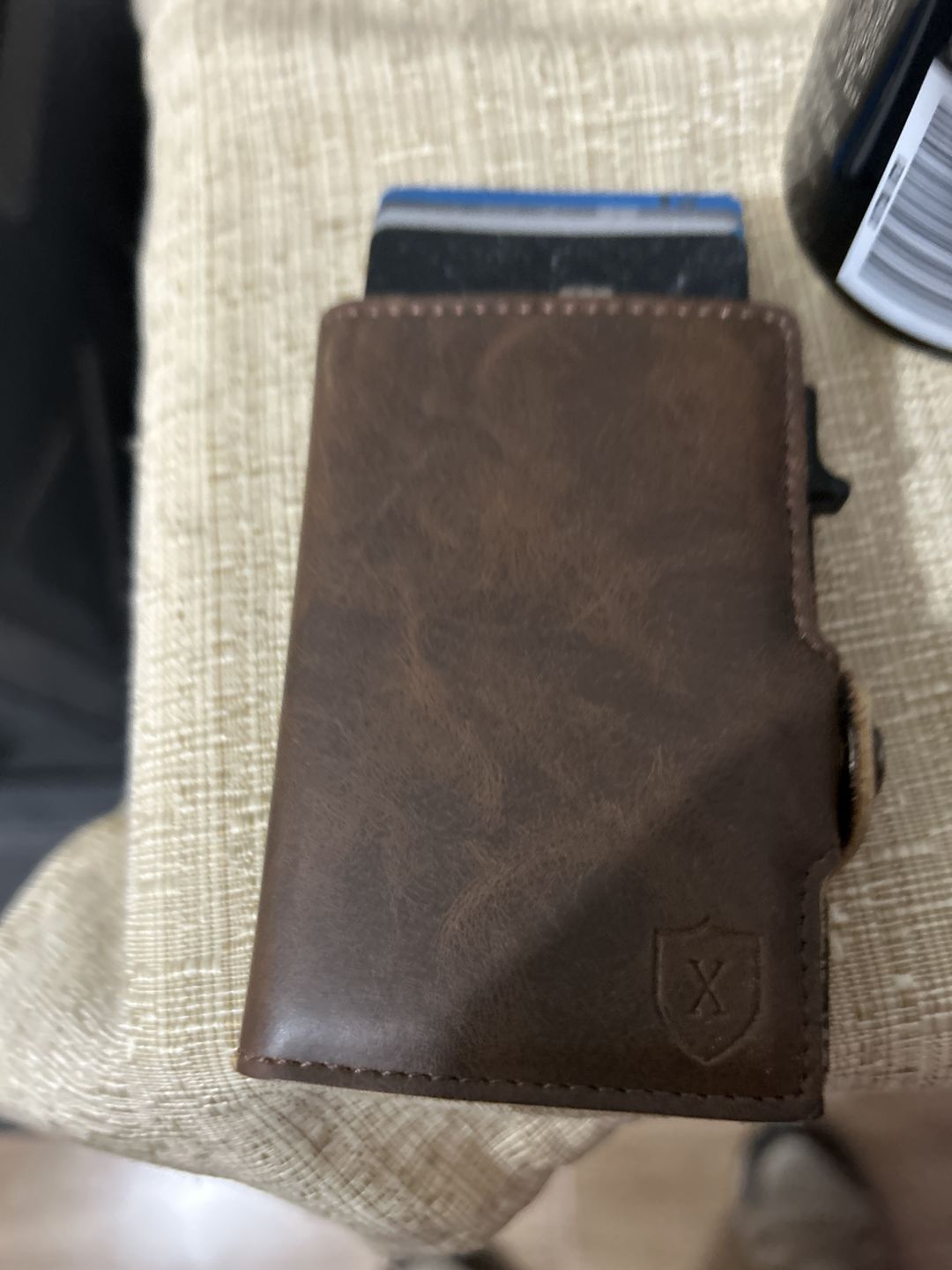 Customer photo review of Dark Brown Airtag