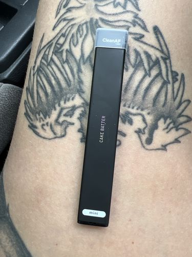Customer photo review of 100mg CBD Disposable Vape | CleanAF mini
