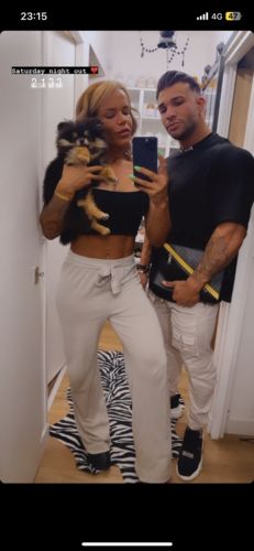 Customer photo review of Beige Cargo Pants V2