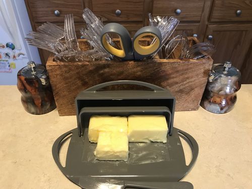 Customer photo review of Butterie, The Flip-Top Butter Dish