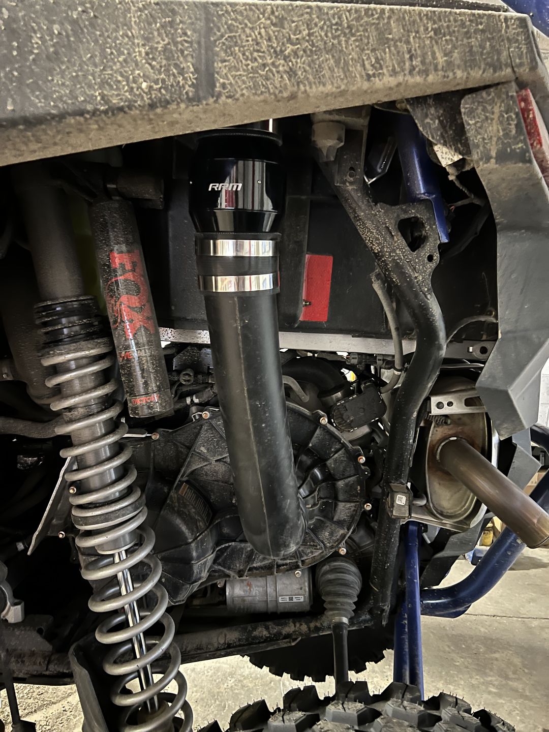 Customer photo review of RPM RZR Pro XP & Turbo R "ECF" Electric Clutch Blower Fan Kit ~ Lower Clutch / Belt Temperature