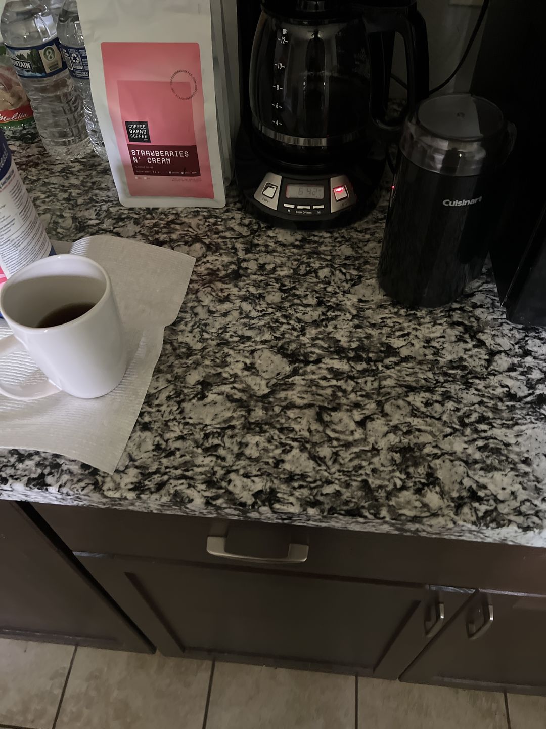 Customer photo review of Strawberries 'n Cream Flavored Coffee