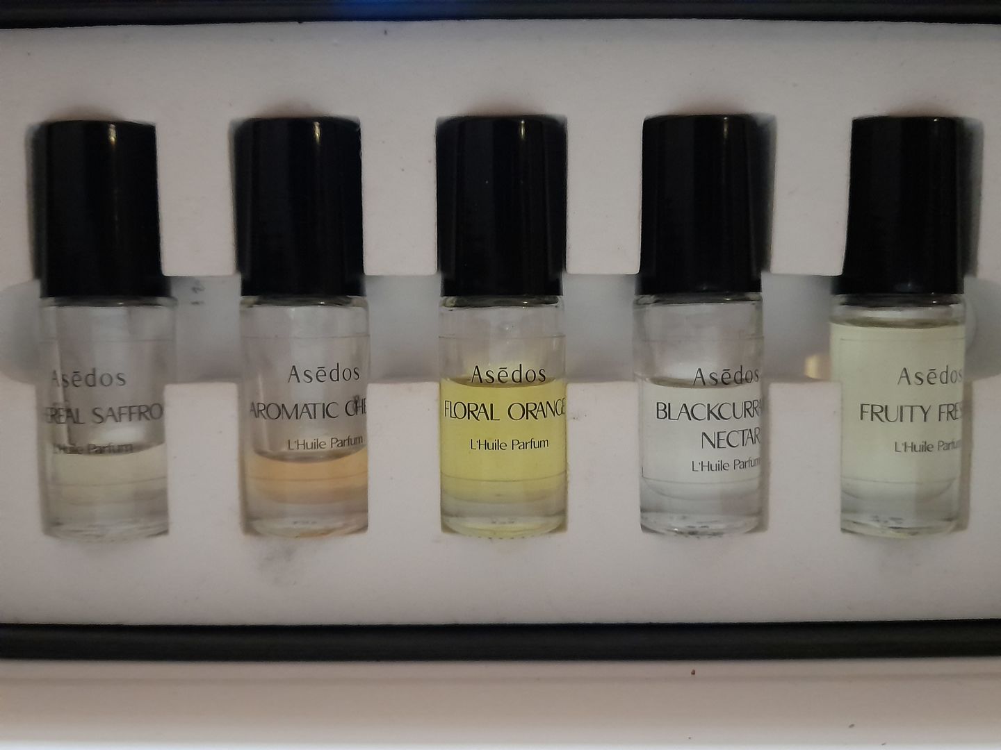 Customer photo review of Asēdos Perfume Oil Set - Her Collection
