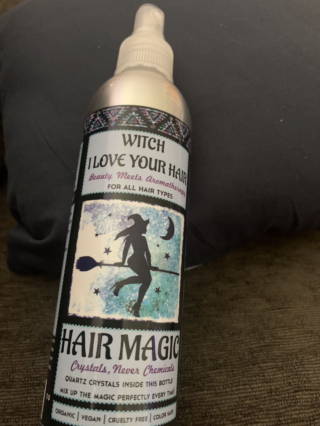 Customer photo review of Witch I Love Your Hair - Hair Mist