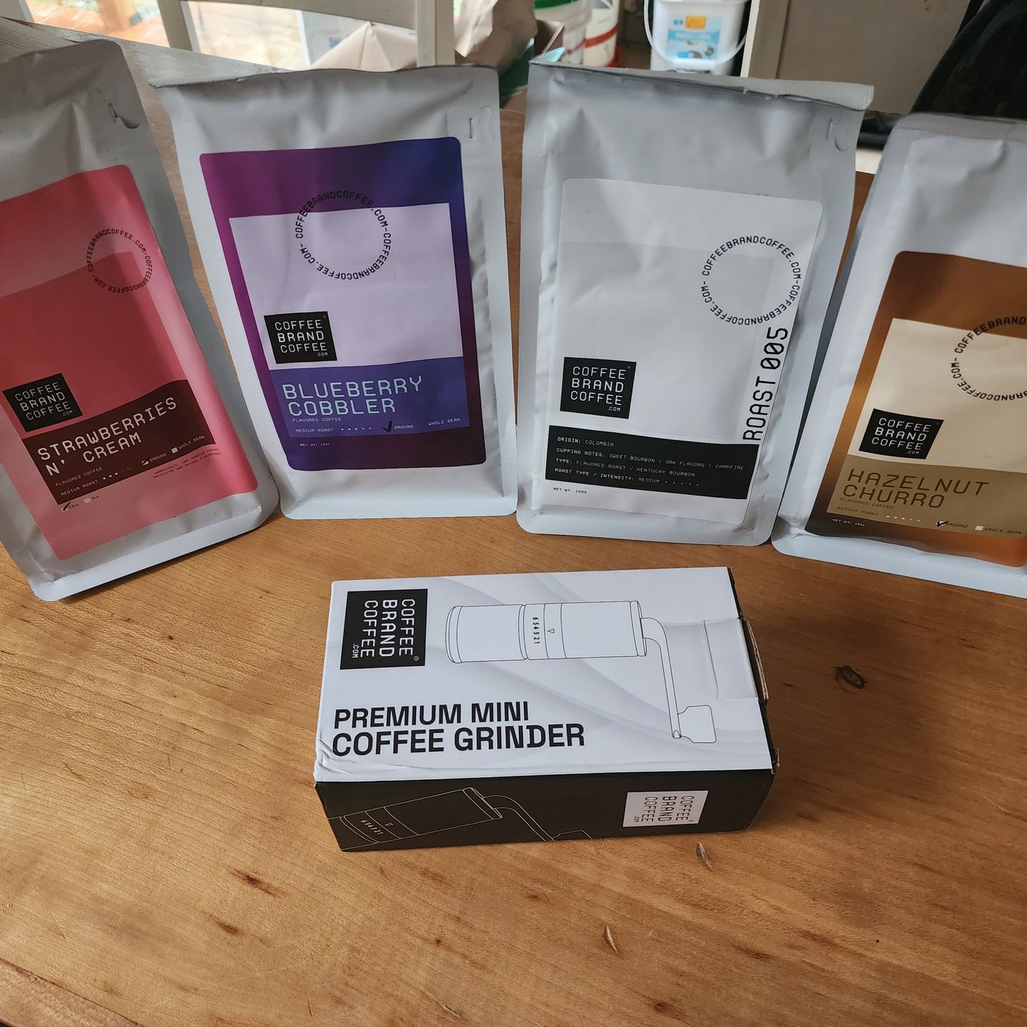 Customer photo review of Strawberries 'n Cream Flavored Coffee