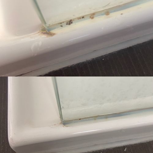 Customer photo review of GLASSGUARD™ Mold Remover & Protect Kit