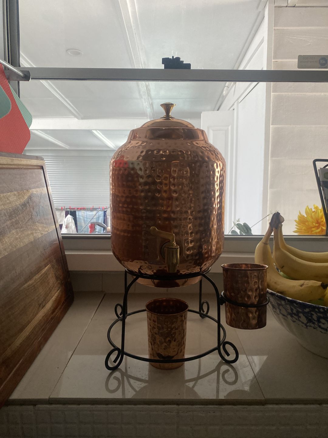 Customer photo review of Copper Water Container / Dispenser