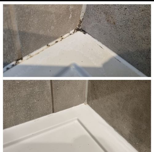 Customer photo review of GLASSGUARD™ Mold Remover & Protect Kit