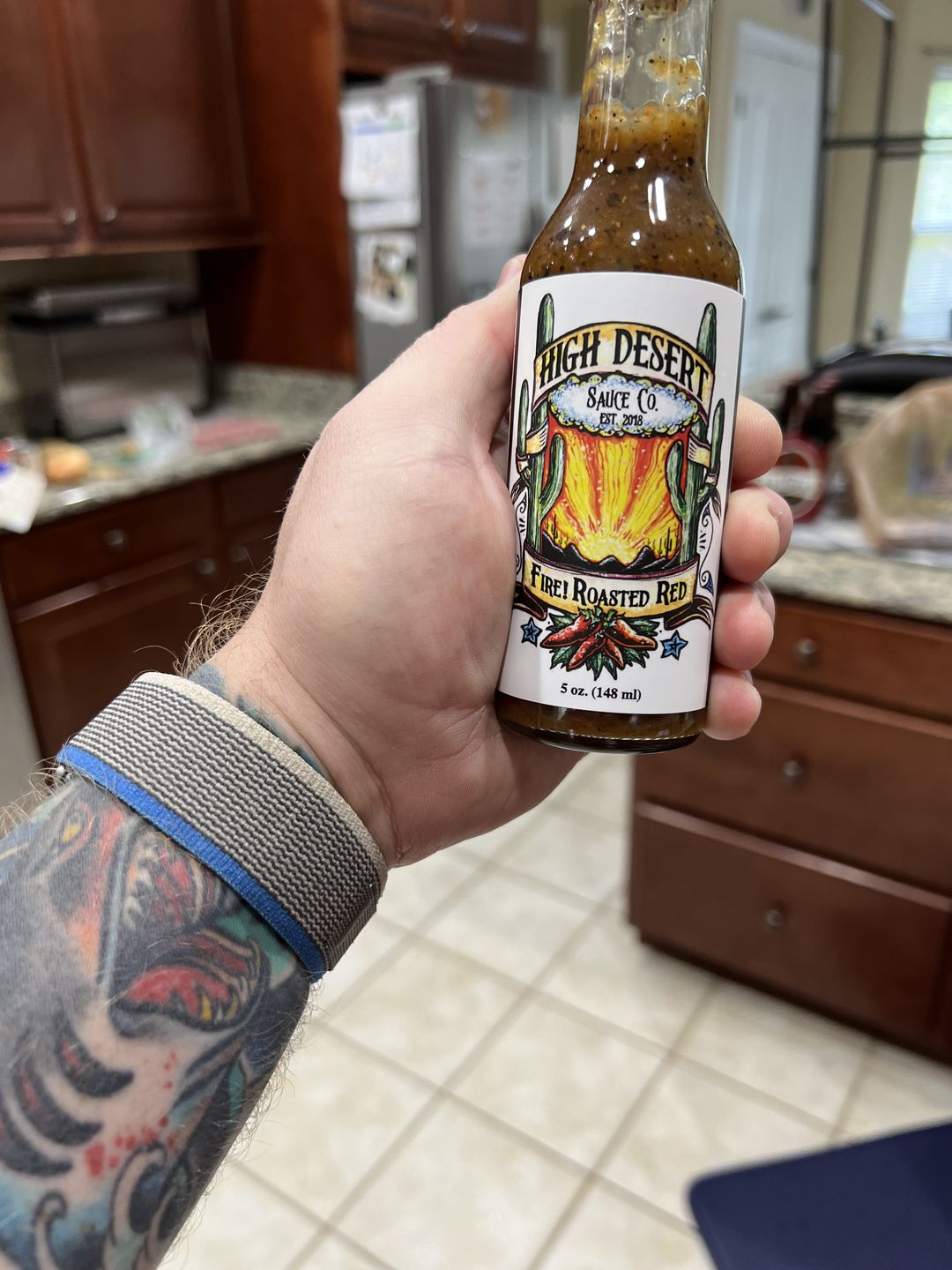 Customer photo review of FIRE! Roasted Red