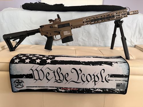 Customer photo review of Sniper RD22F(TAN) Red Dot Red and Green Reflex Sight with 4 Reticles