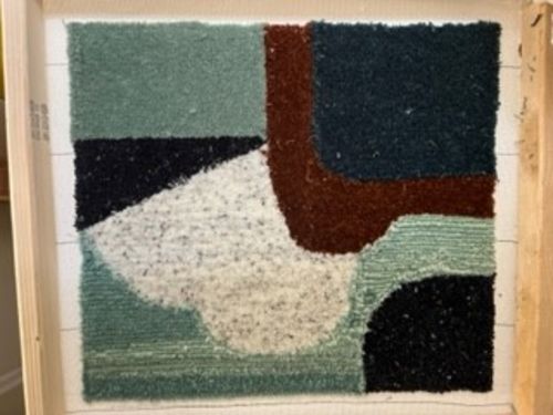 Customer photo review of COMBINATION STARTER KIT - Cut Pile and Loop Pile Machines - Extra Fabric