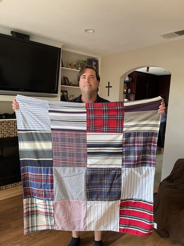 T-shirt quilt by Kevin from CA