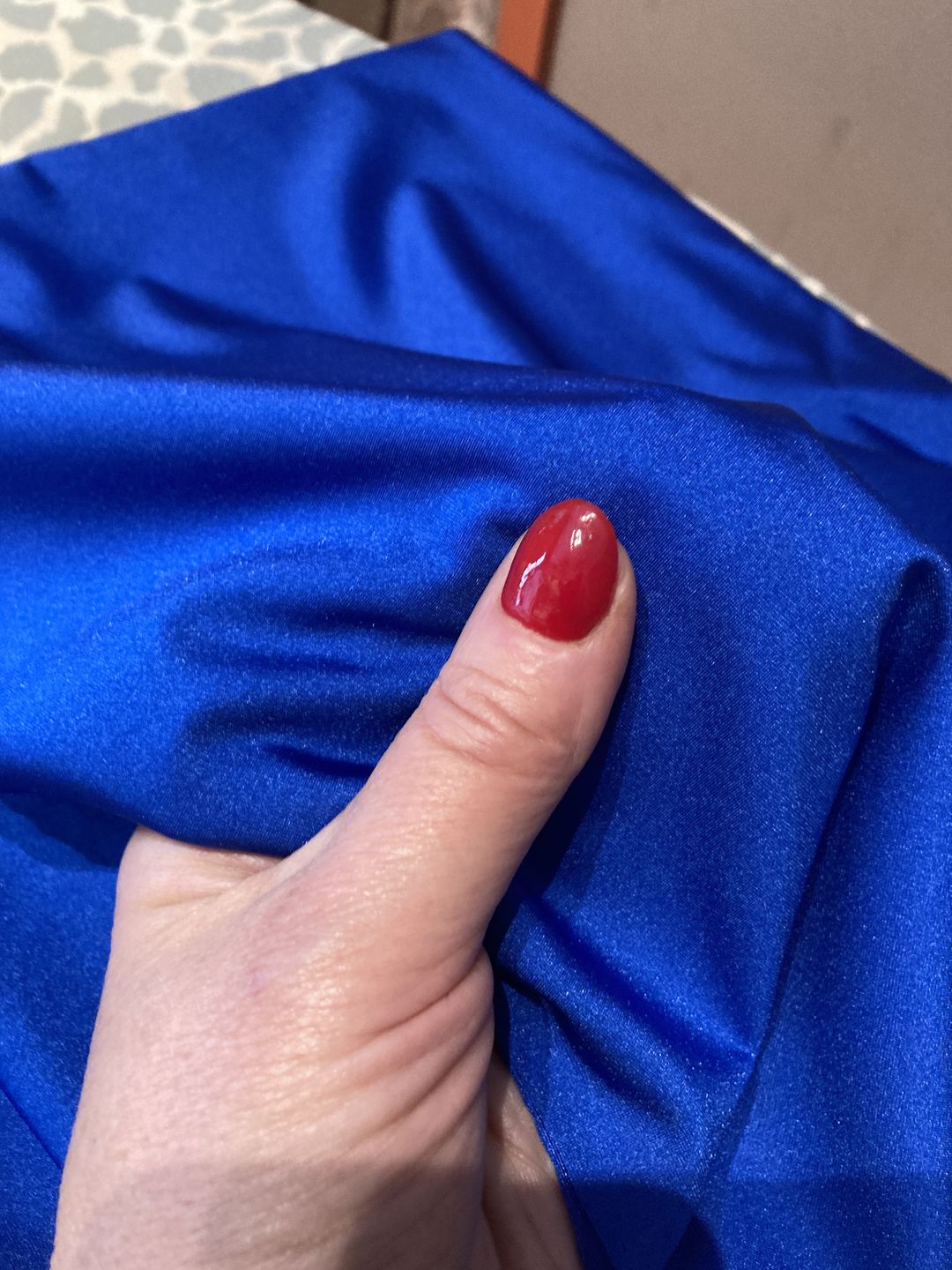 Customer photo review of Plain Lycra Spandex Fabric