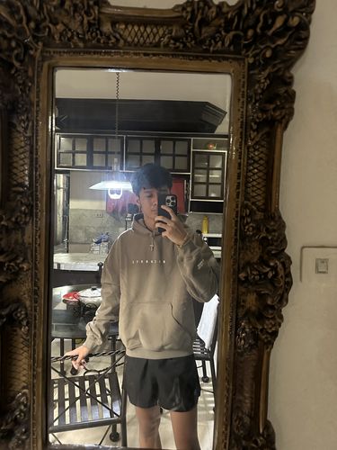 Customer photo review of HOODIE - GRANITE