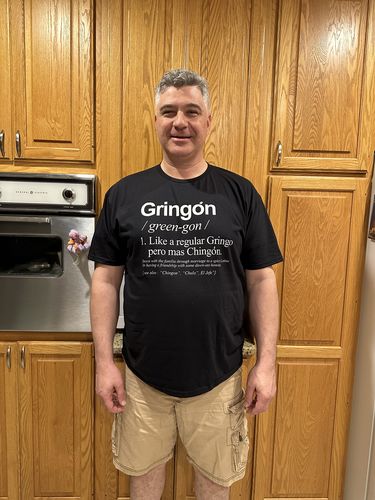 Customer photo review of El Gringon OG Old School T-Shirt