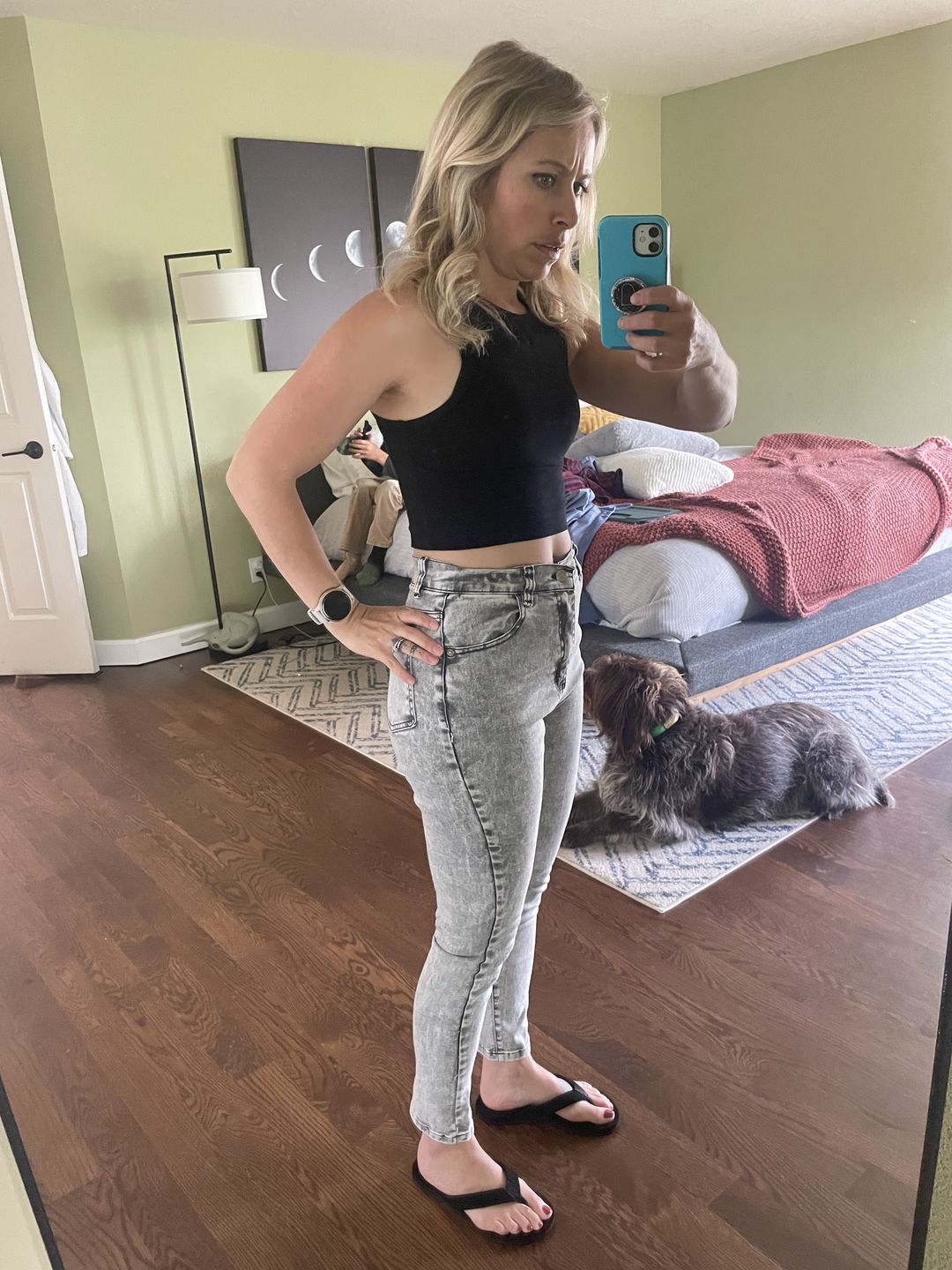 Customer photo review of Golden High-Rise Skinny Jean  #FlatteringFit