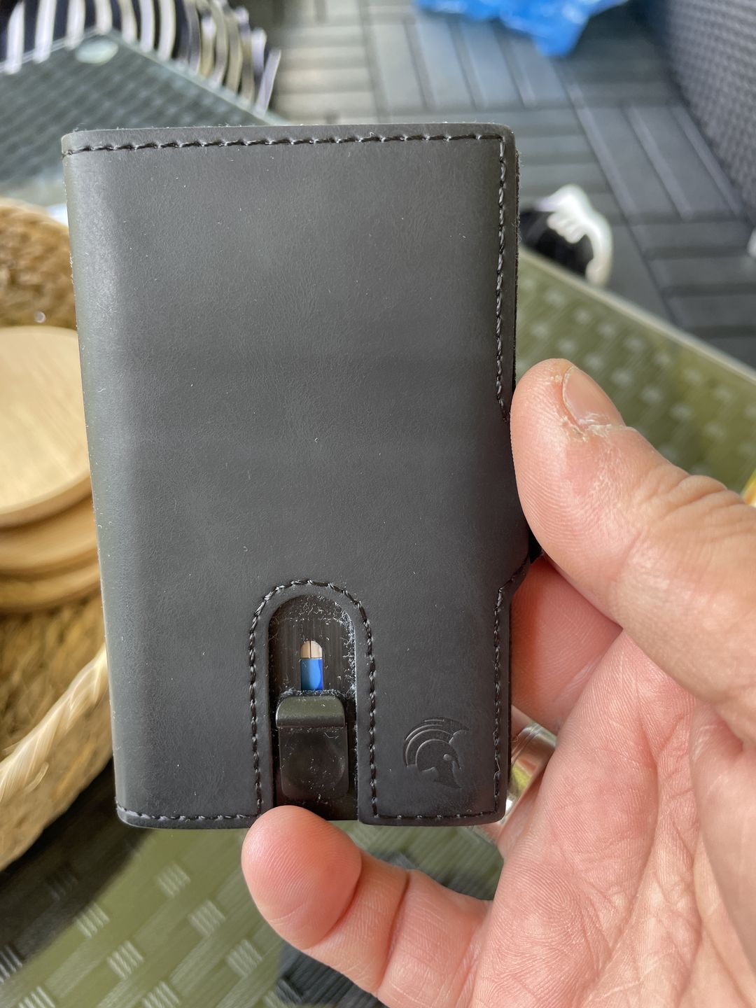 Customer photo review of Slim Wallet