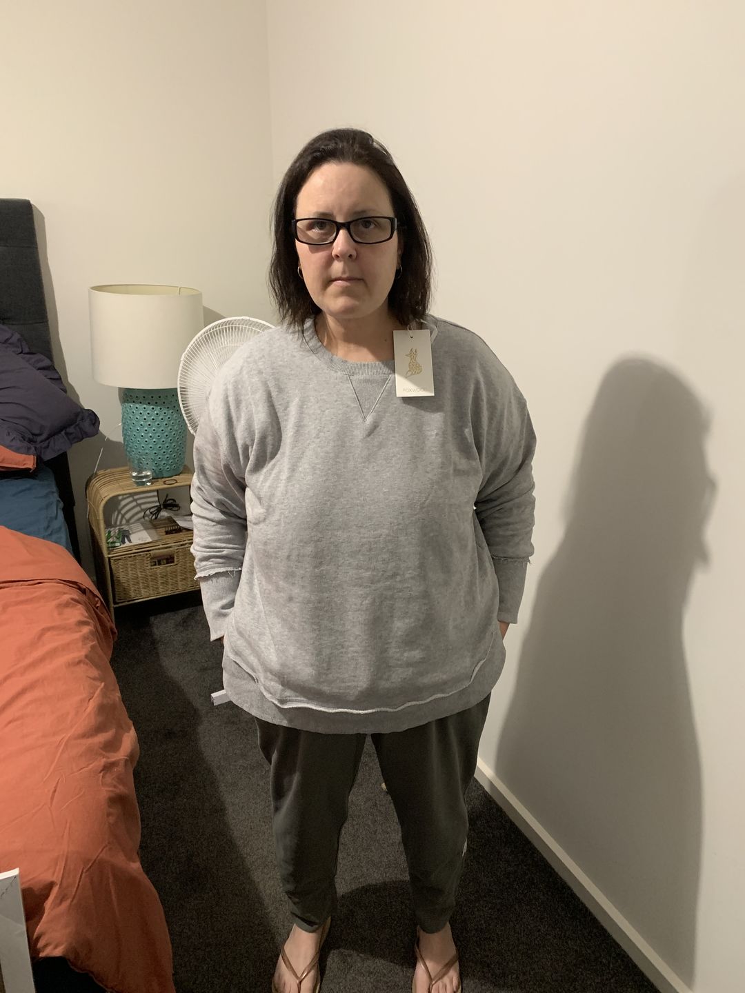 Customer photo review of 3/4 Brunch Pants - Khaki