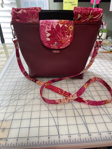Customer photo review of Aloha Crossbody Bag Pattern
