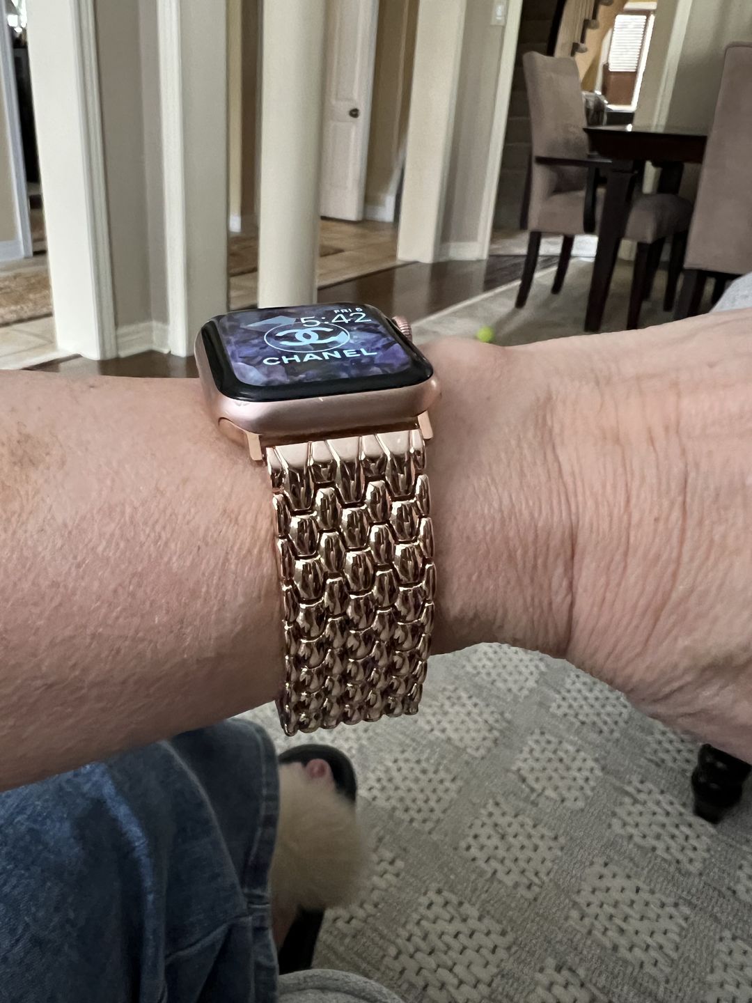 Customer photo review of Arya Stainless Strap