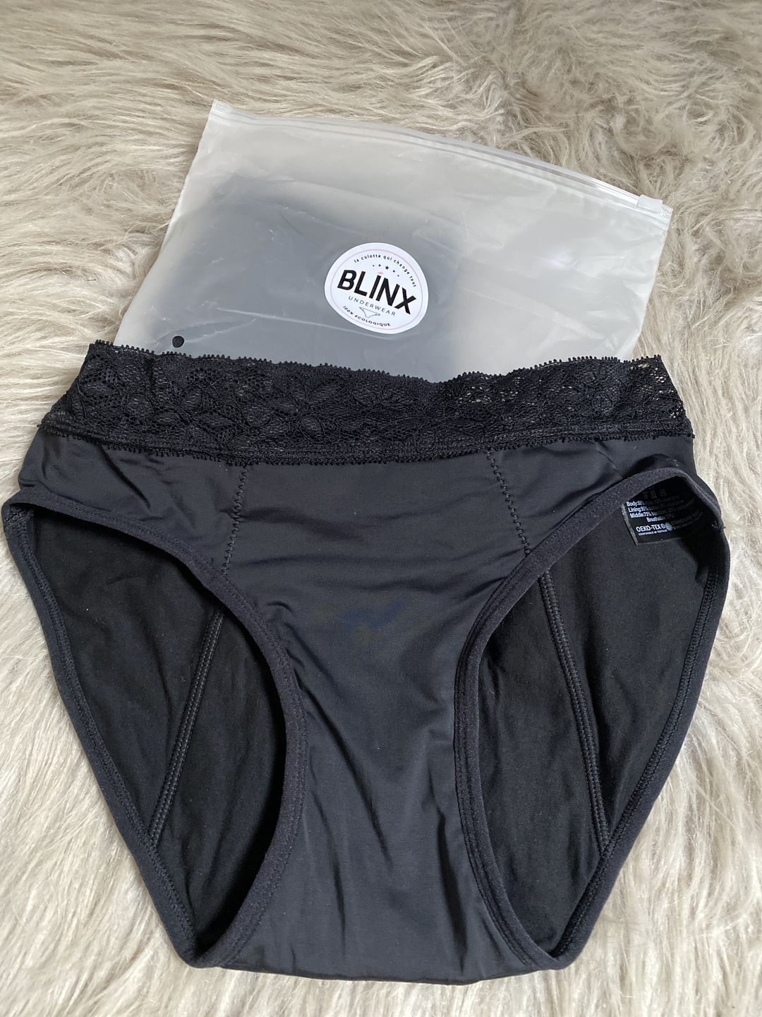 Customer photo review of Culotte Menstruelle Marianne (Lot de 3)