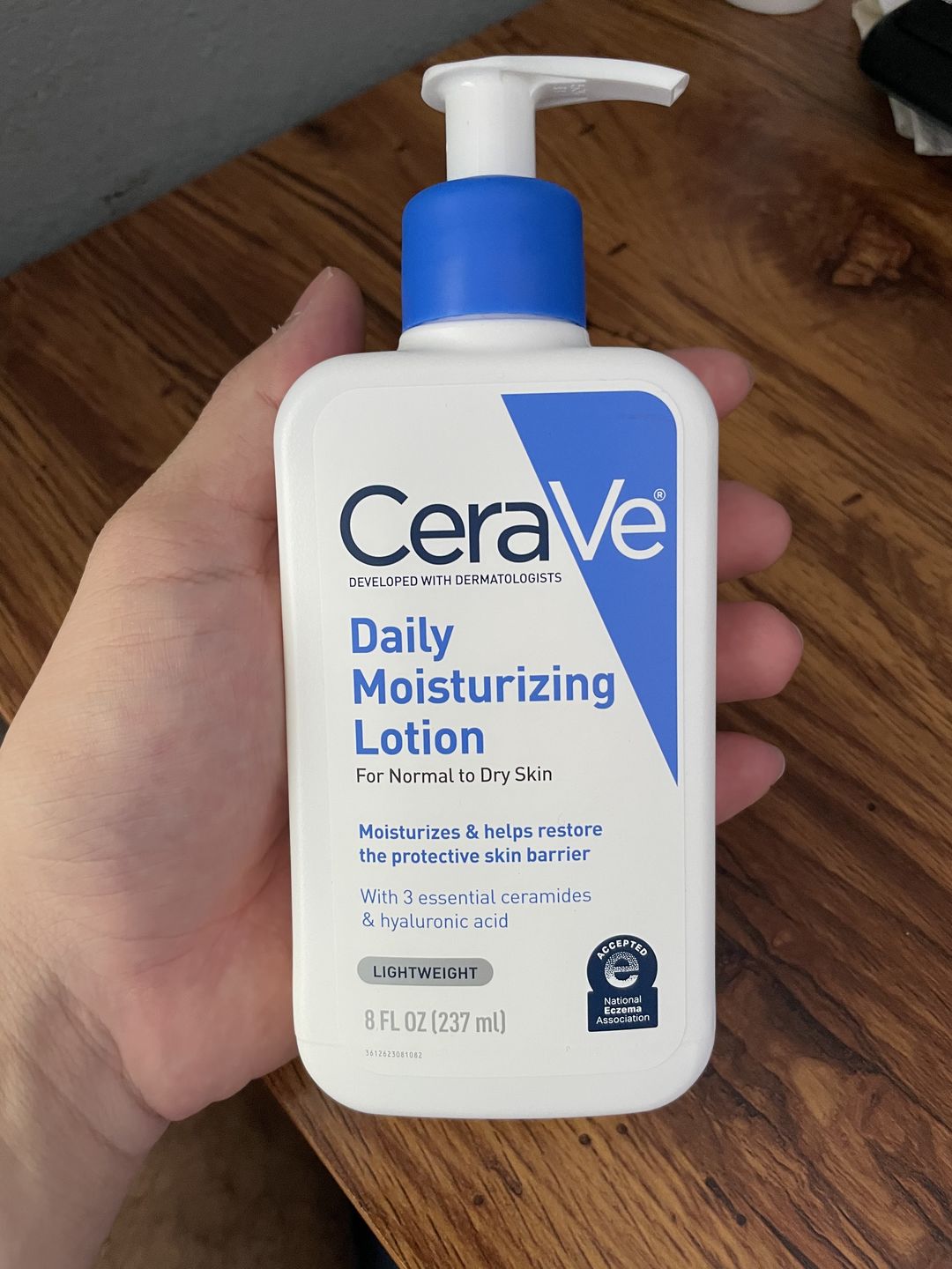 Customer photo review of Daily Moisturizing Lotion