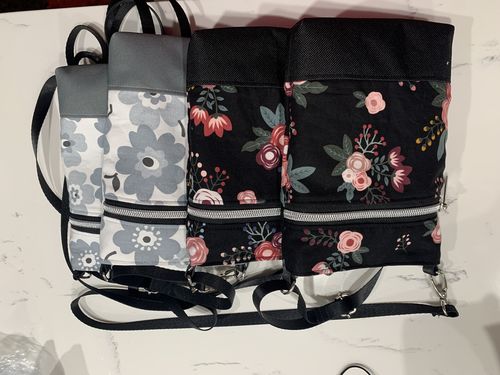 Customer photo review of Wanderlust Phone Bag Pattern