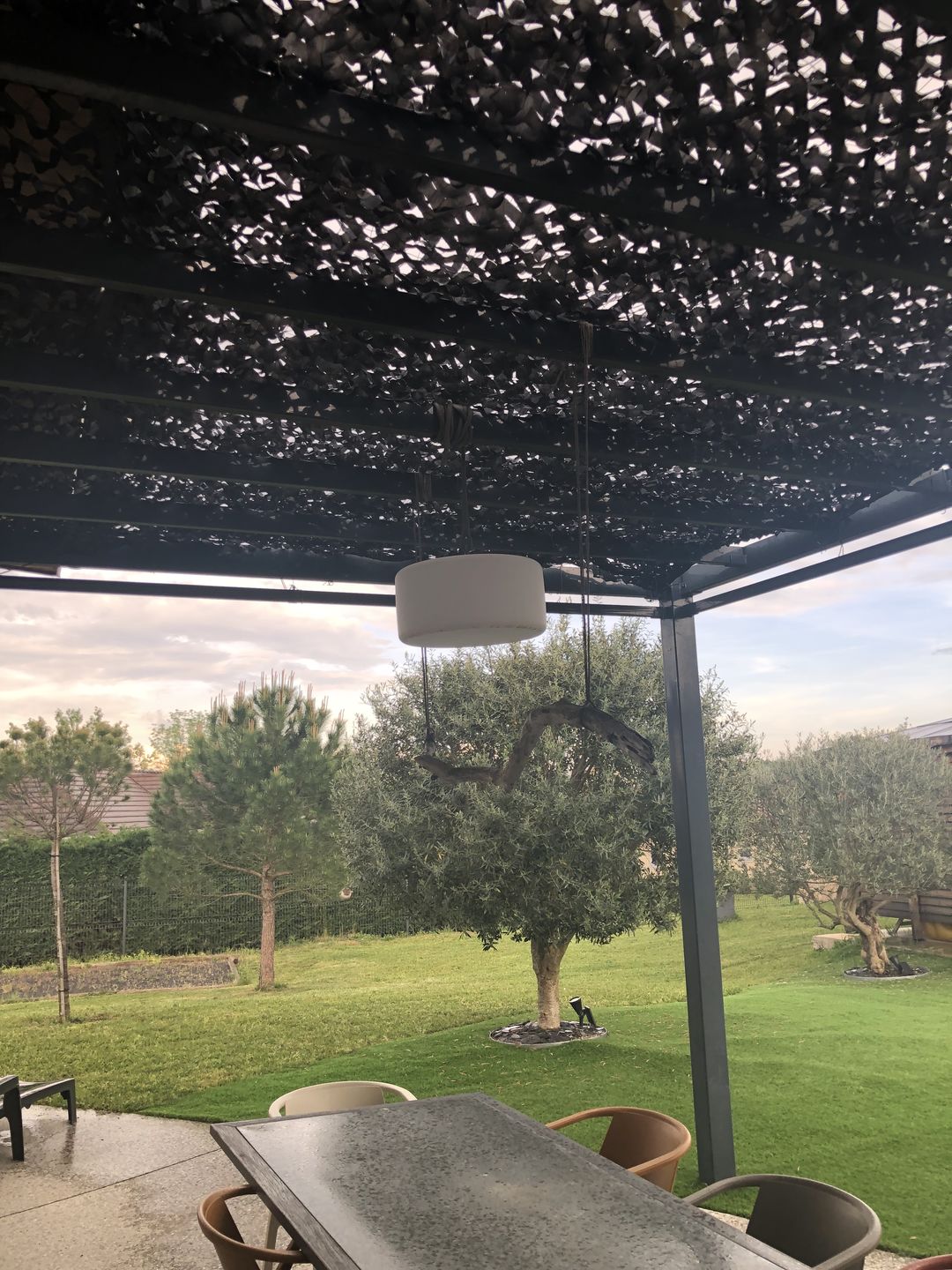 Customer photo review of Filet de camouflage renforcé noir