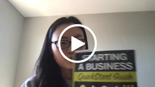 Customer video review of Starting a Business QuickStart Guide