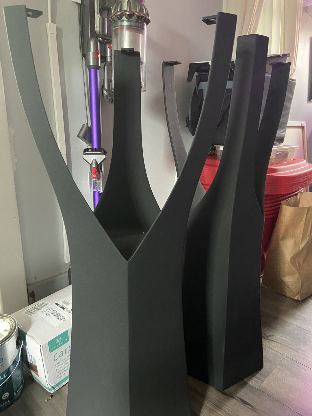 Customer photo review of Metal Counter Table Legs - 608 Namu - 36H inch - (ONLY 1 BASE) - Flowyline