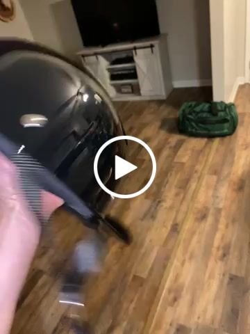Customer video review of Baseball Cap DOT Motorcycle Helmet / Gloss Black