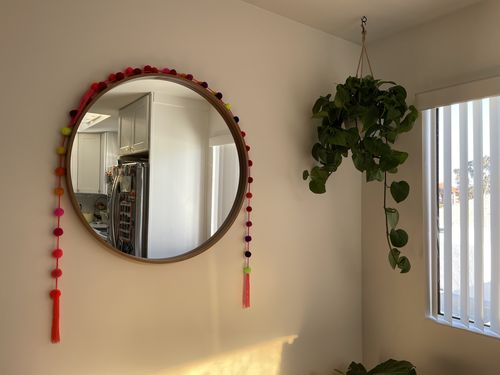 Customer photo review of 8" or 12" Signature Stone Hanging Planter