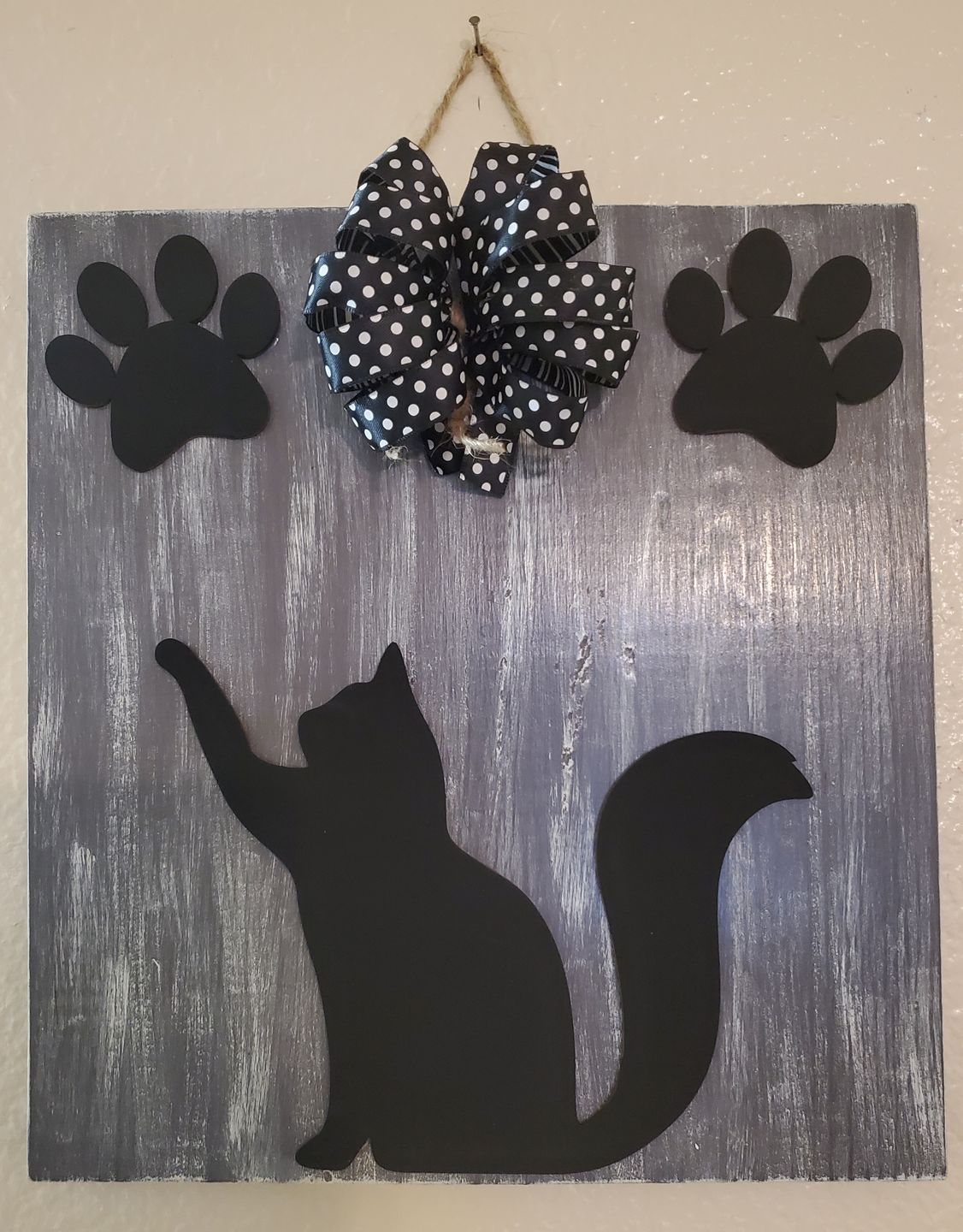 Customer photo review of Unfinished Wood Pumpkin Silhouette - Craft- up to 24" DIY