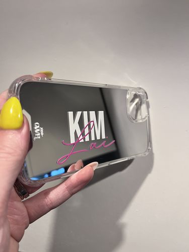 Customer photo review of iPhone 13 - Customized Mirror Case