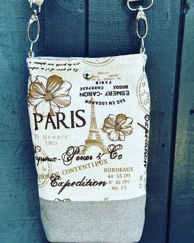 Customer photo review of Wanderlust Phone Bag Pattern