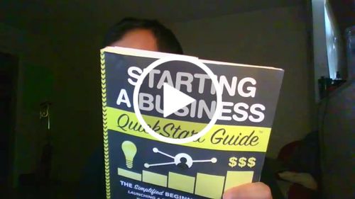 Customer video review of Starting a Business QuickStart Guide