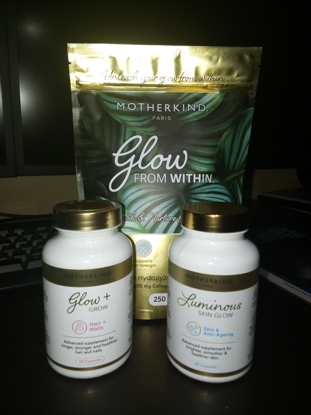 Customer photo review of Glow Beauty Bundle