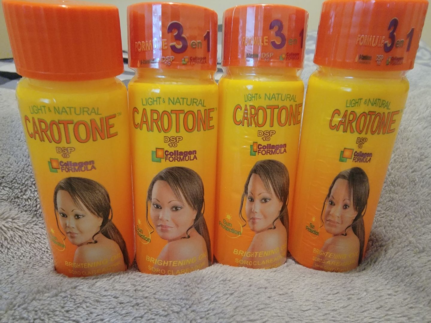 Customer photo review of Carotone Brightening Oil 65 ml