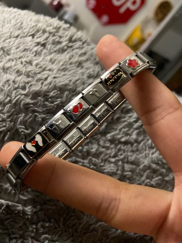 Customer photo review of Original Italian Charm Bracelet